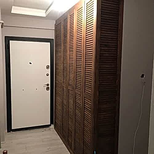 Ahşap Panjur Kapak Vestiyer